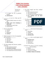 MCQ - Unit 6 Automation