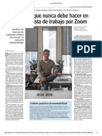 Entrevista Por Zoom