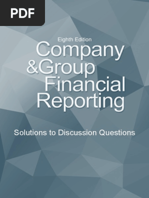 Company & Group Financial Reporting 8th Edition | PDF | Equity