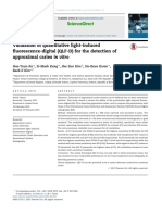 Validation of Quantitative Light-Induced Fluorescence-Digital (QLF-D) For The Detection of Approximal Caries in Vitro