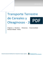 Transporte Terrestre de Cereales y Oleaginosas 2017 v1