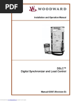 DSLC™ Digital Synchronizer and Load Control: Installation and Operation Manual