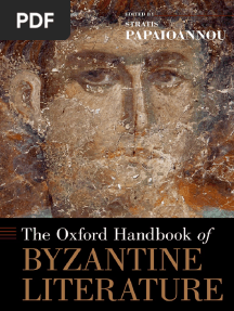 Stratis Papaioannou - The Oxford Handbook of Byzantine Literature