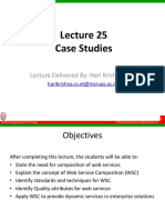 Case Studies: Lecture Delivered By: Hari Krishna S M