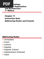 William Stallings Computer Organization and Architecture 7 Edition Instruction Sets: Addressing Modes and Formats