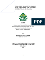 Makrifatullah Dan Pembentukan Prilaku Bertanggung Jawab (Studi Analisis Konsep Makrifatullah Al-Ghazali)