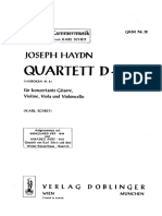 HAYDN Cuarteto Guitarra y Cuerdas Op.2 n.2