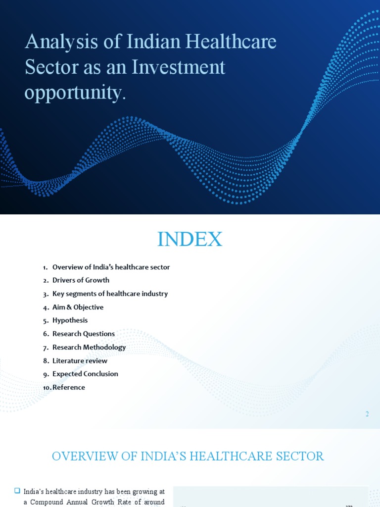 Investment Opportunities in Indian Healthcare | PDF | Foreign Direct ...