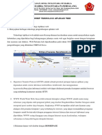 Memahami Konsep Teknologi Web