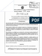 Decreto 1796 Del 21 de Diciembre de 2021