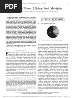 Design of Power Efficient Posit Multiplier