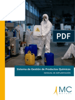 Sistema de Gestión de Productos Químicos