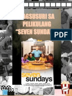 Movie Review 7 Sundays Pangkat II BSMT2A