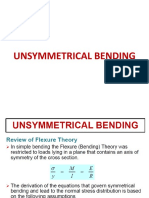 Unsymmetrical Bending