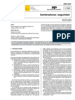 NTP 1152 Sembradoras Seguridad - Año 2021