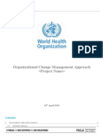 Itpmo-Change Managemnt Approach Template-V01