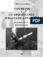 Juan Bravo y la arqueología subacuática en Ceuta.