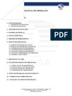 Manual Operação Máquina CNC