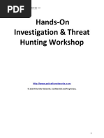 Cortex Hands On Investigation and Threat Hunting Workshop