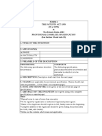 India Patent Form 2