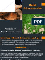 Rural: Entrepreneurship