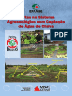 HORTAS - Sistema Agroecológico com Captação de Água de Chuva-2015 EPAMIG