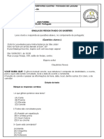 Simulado de Português, Matemática, Ciências e História para o Ensino Fundamental