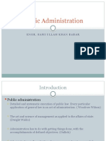 Public Administration