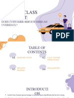 Comfort Class Transport:: Does Customer Service Need An Overhaul?