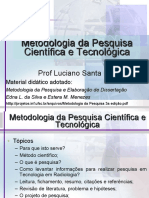 Mini-Curso Metodologia Pesq Cient Tecnolog