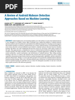 A Review of Android Malware Detection Approaches Based On Machine Learning