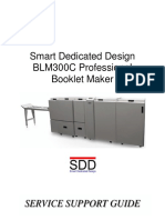 SDD BLM300C Booklet Maker Service and Support Guide