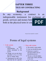 Chapter 3 Legal System & Contract