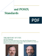 USP Unix and POSIX Standards