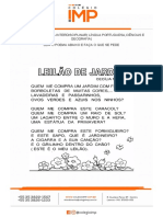 Ativ Interdiscipl - Ciencias - Portugues