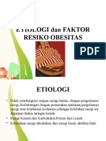 Etiologi Dan Faktor Resiko Obesitas