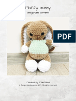 Fluffy Bunny: Amigurumi Pattern