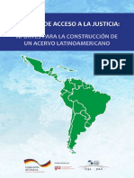 Derecho de Acceso A La Justicia - Aportes para La Construccion de Un Acervo Latinoamericano - CEJA BUENAZO