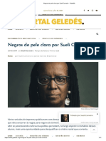 Negros de Pele Clara Por Sueli Carneiro - Geledés