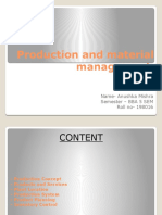 Production and Material Management PDF