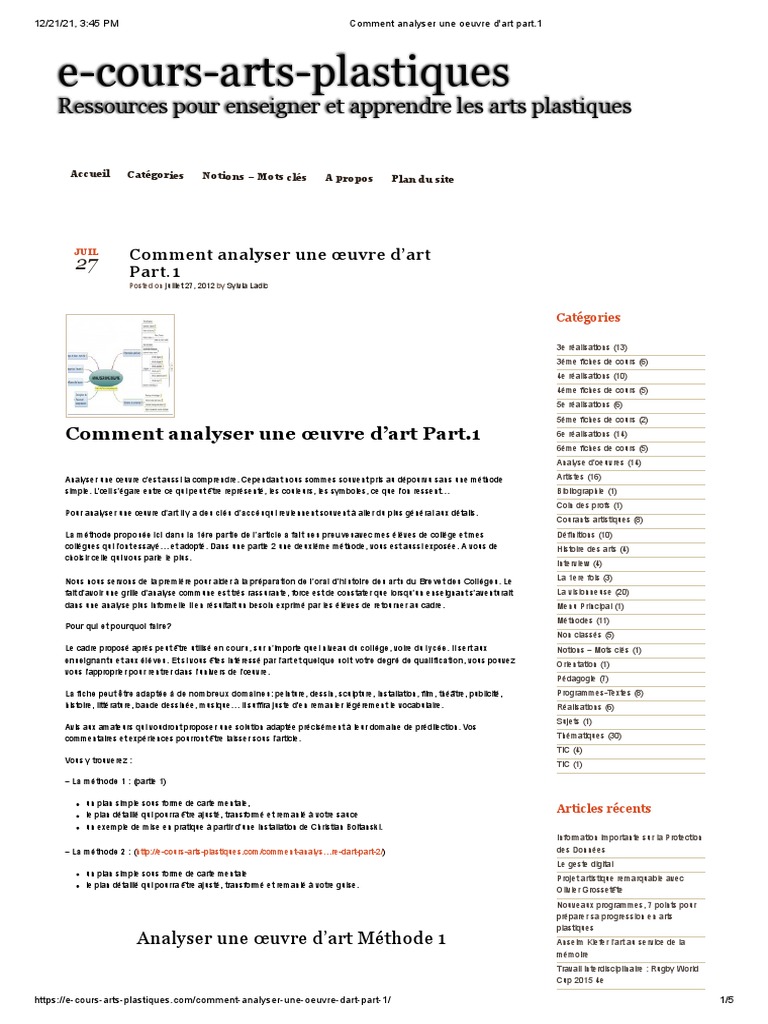 comment-analyser-une-oeuvre-d-art-part-1-pdf-arts-esth-tique