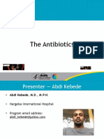 The Antibiotics: Understanding Their Mechanisms and Appropriate Use
