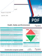 Shocking Plan Dashboard: Project: UAQ IWP