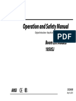JLG 1850 Operation and Safety Manual