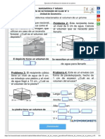 RESUELTO - Ejercicio de Problemas de Volumen de Un Prisma