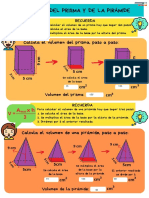 RESUELTO - Volumen Del Prisma y de La Pirámide