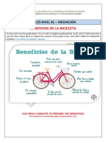 Beneficios de La Bicicleta: Inglés Nivel B1 - Mediación