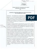 CHUBUT - PL 128-20 - Proyecto