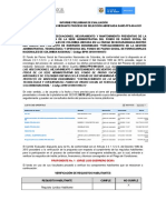 Informe de Evaluacion Preliminar