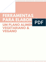 Ferramentas para planos alimentares vegetarianos e veganos